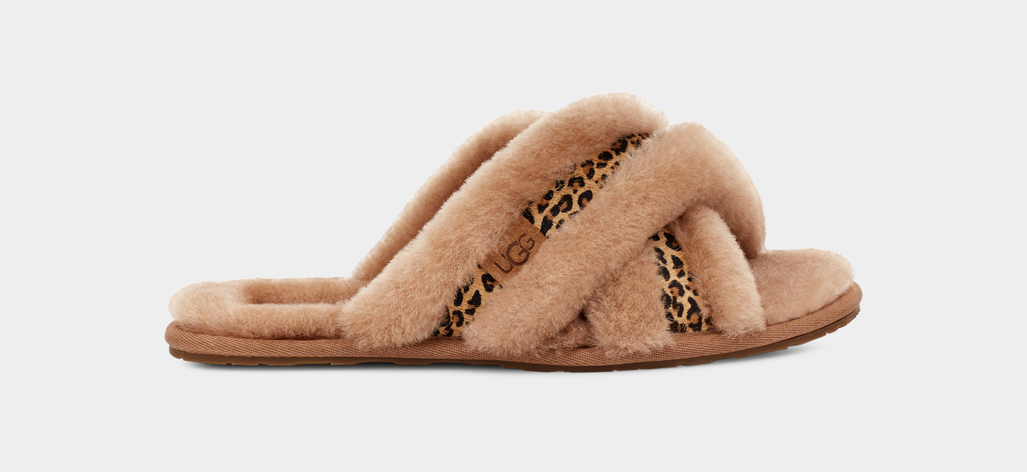 Ugg shearling flip flops deals