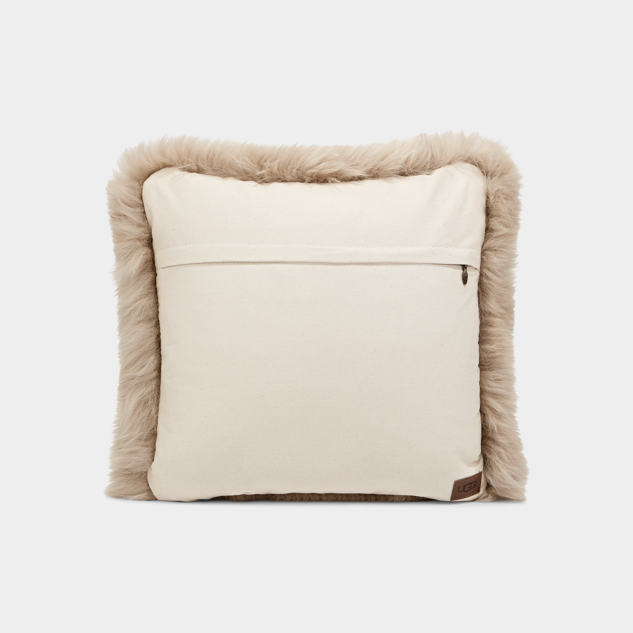 Ugg fur top pillow