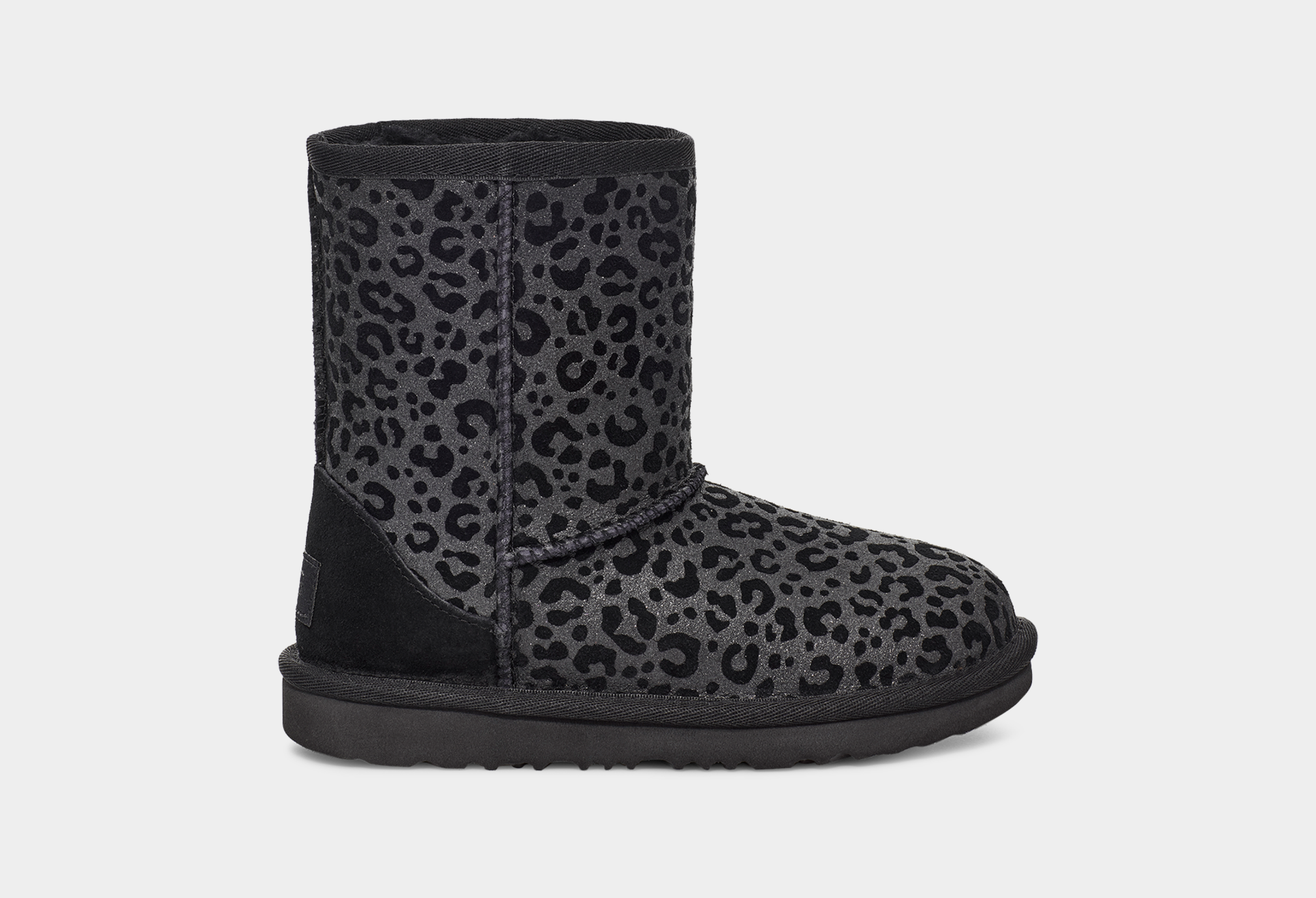 Classic II Glitter Leopard Boot for Toddlers UGG