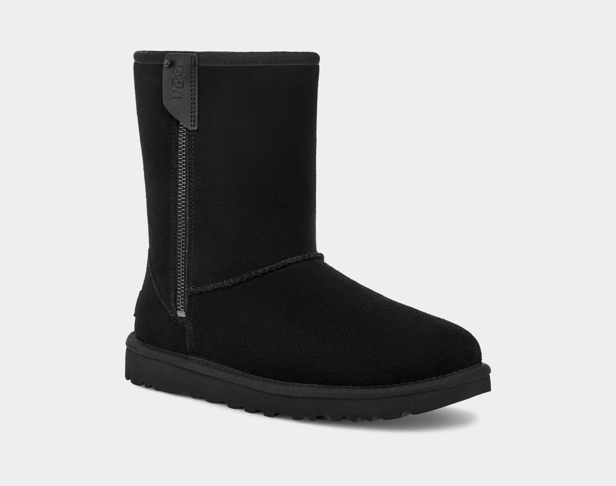 Ugg classic short top ii boot black