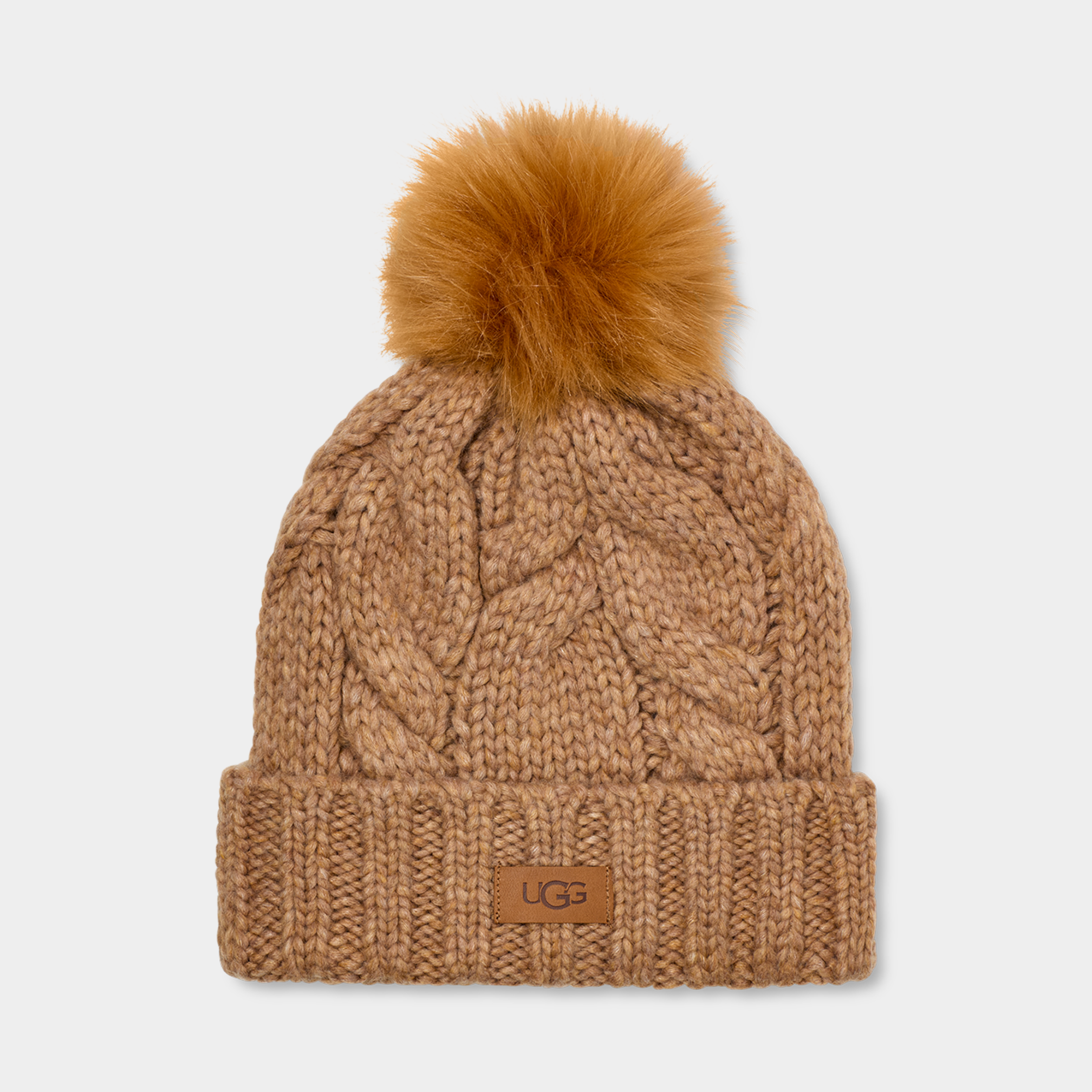 Ugg cable deals knit pom beanie