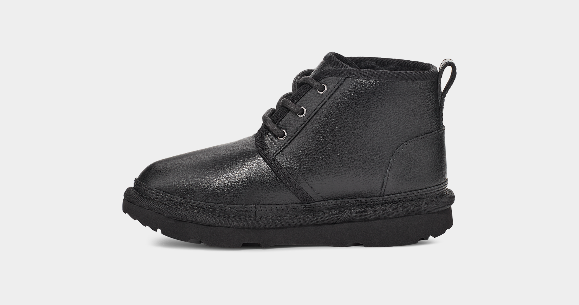 Leather uggs top on sale