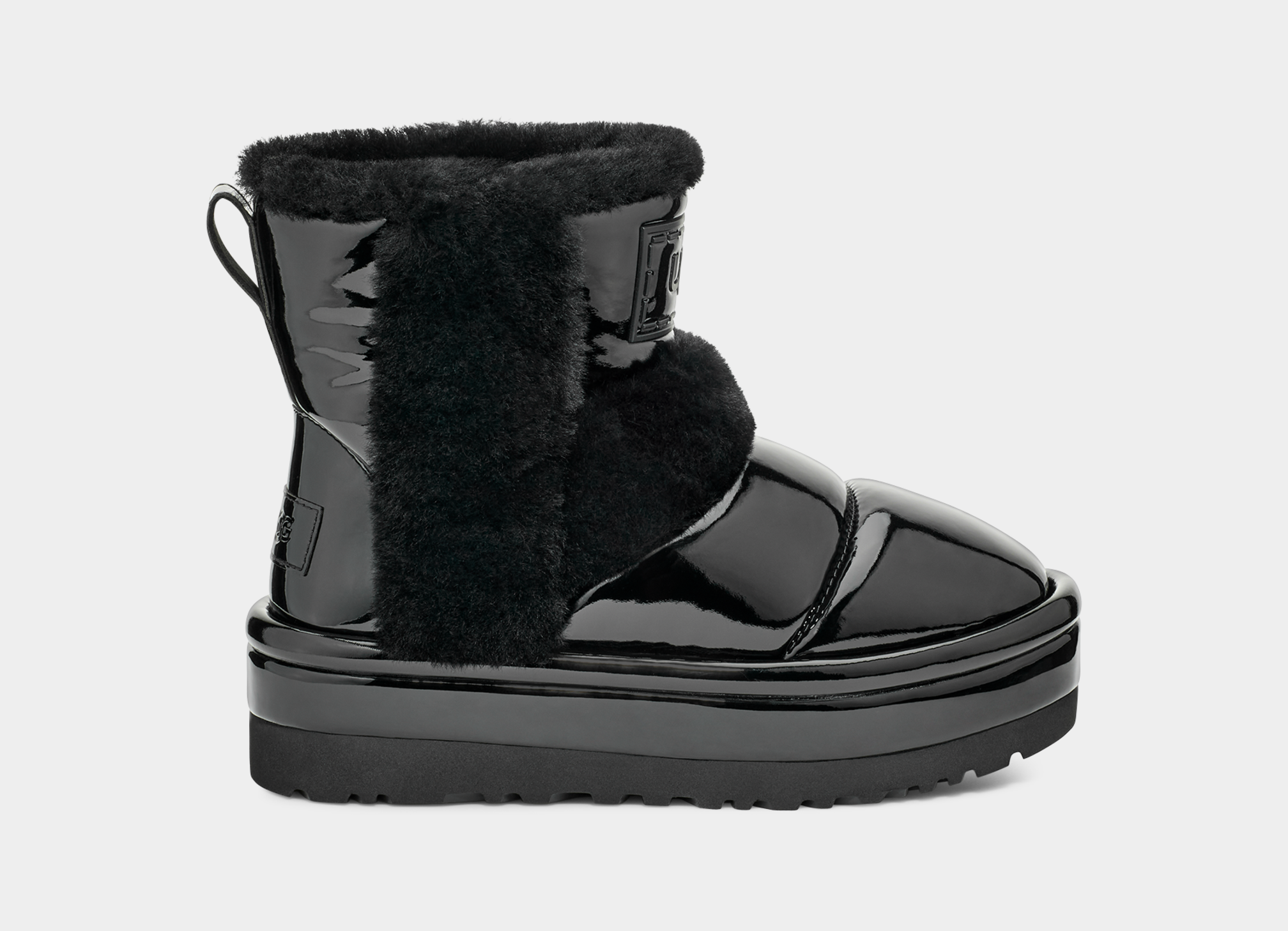 Womens black shop uggs size 8