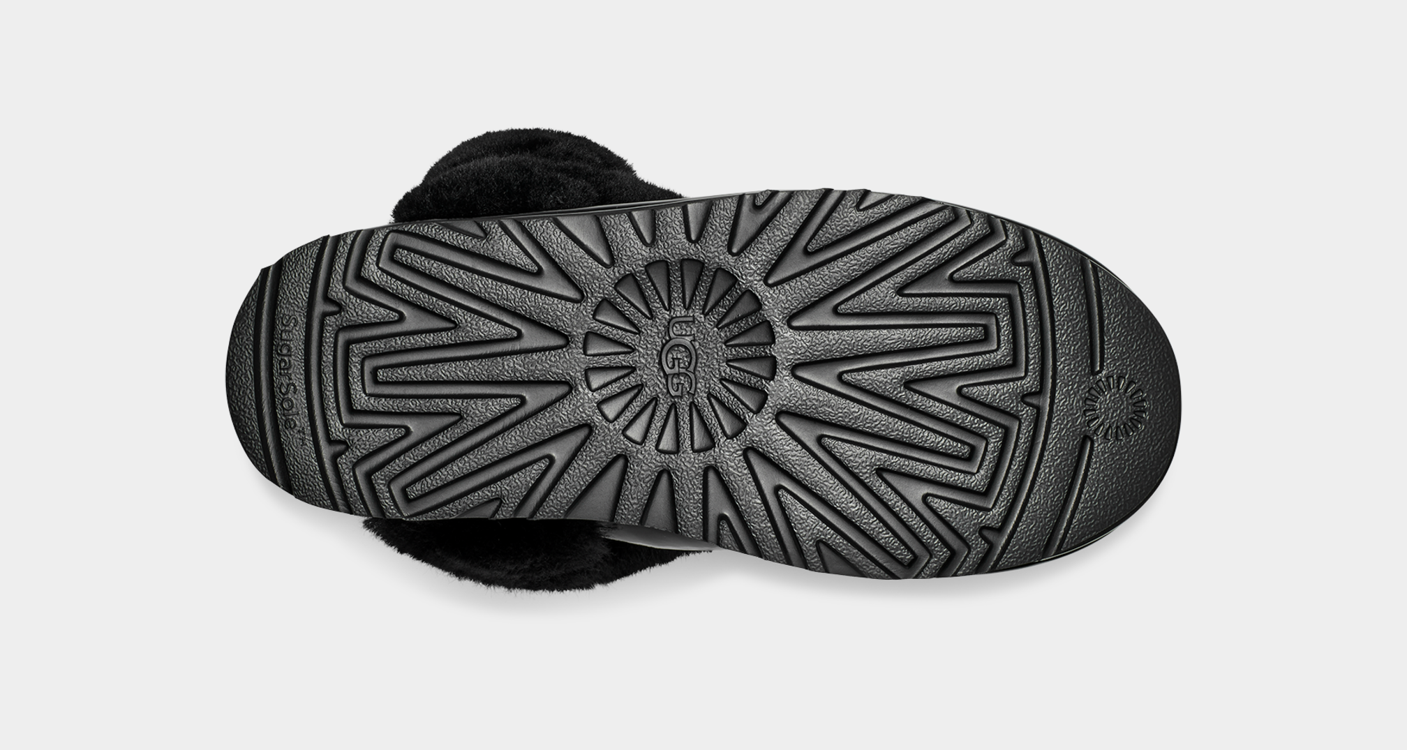 Shiny black uggs deals