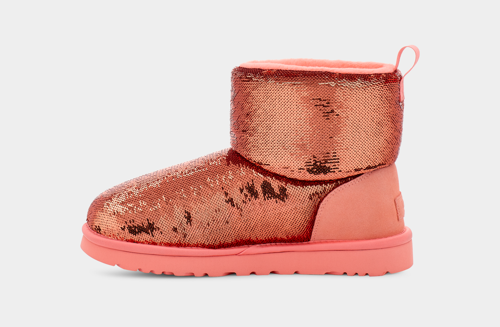 Pink glitter hot sale ugg boots