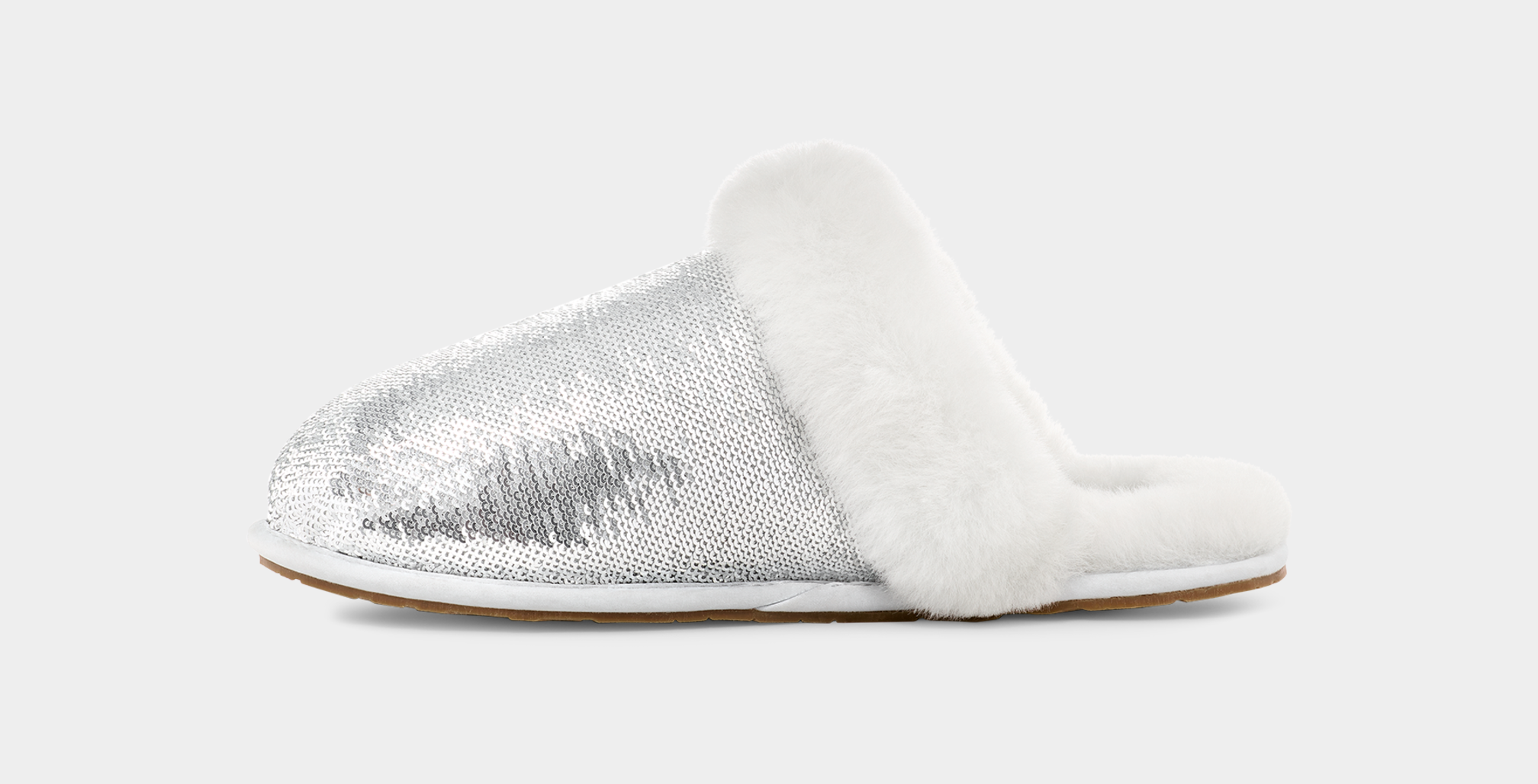 Silver sparkle ugg slippers sales