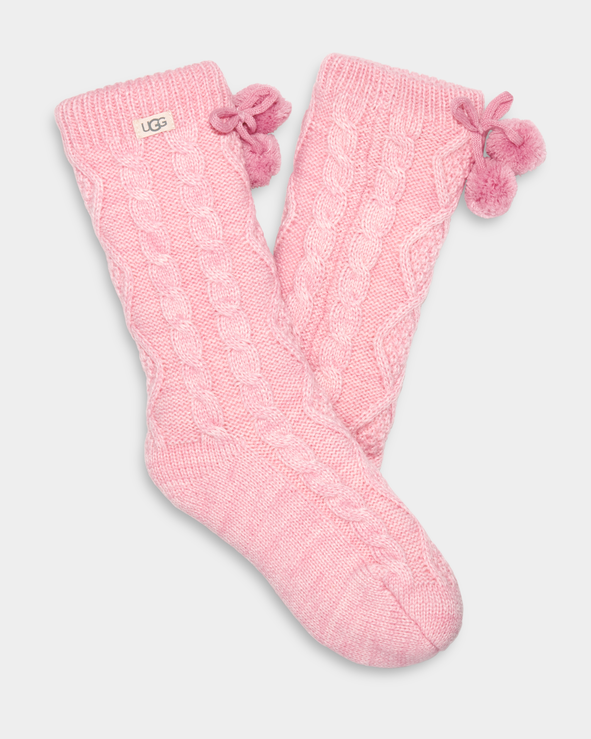 Pom Pom Fleece Lined Crew Sock | UGG