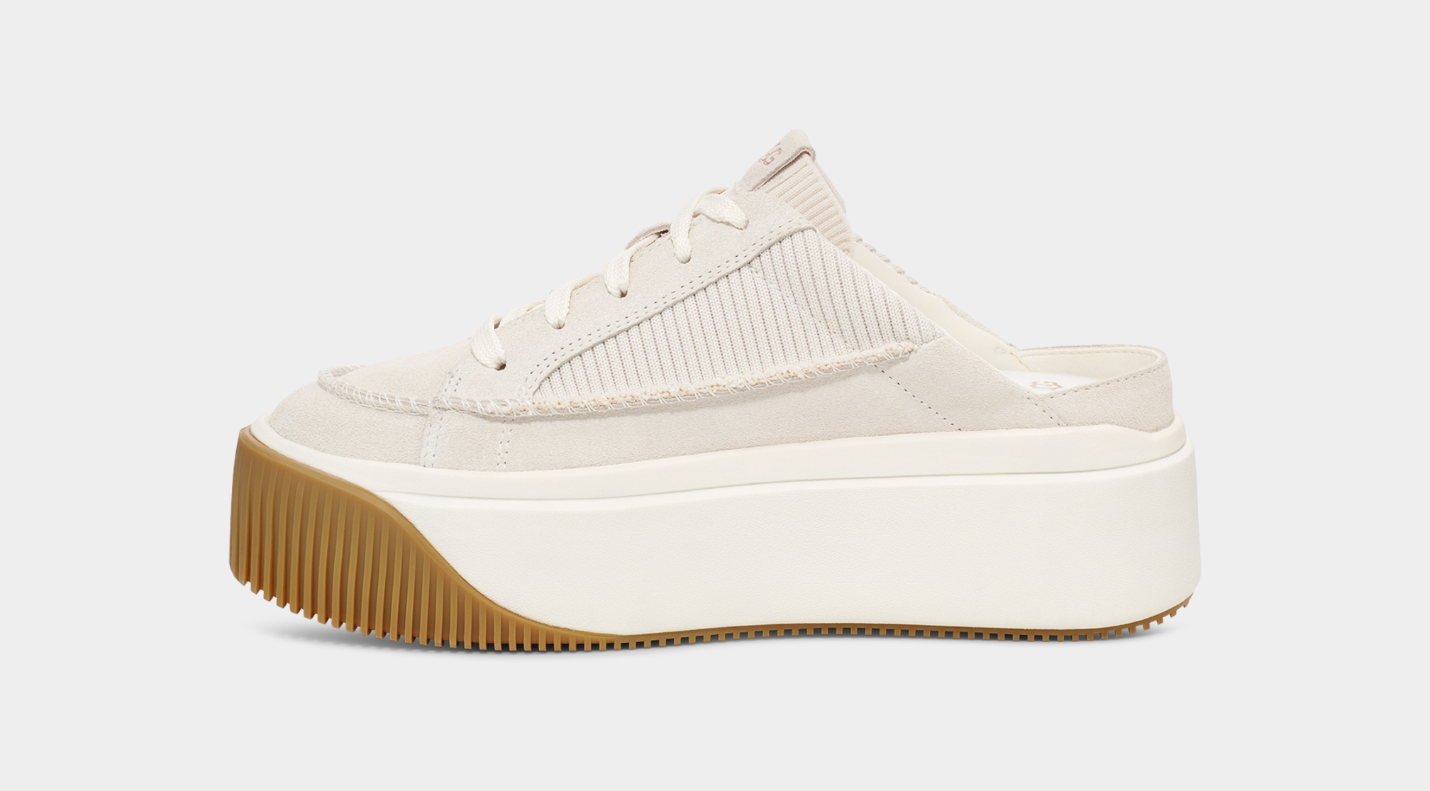 Ugg gene best sale nubuck slide sneakers