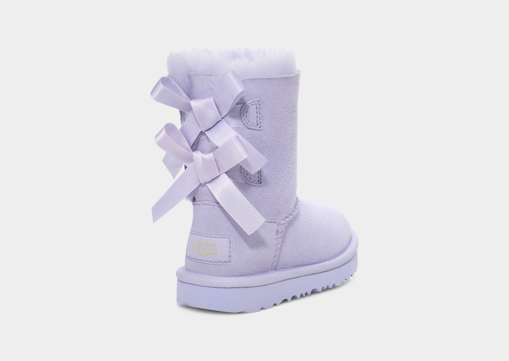 Purple ugg online boots with bows