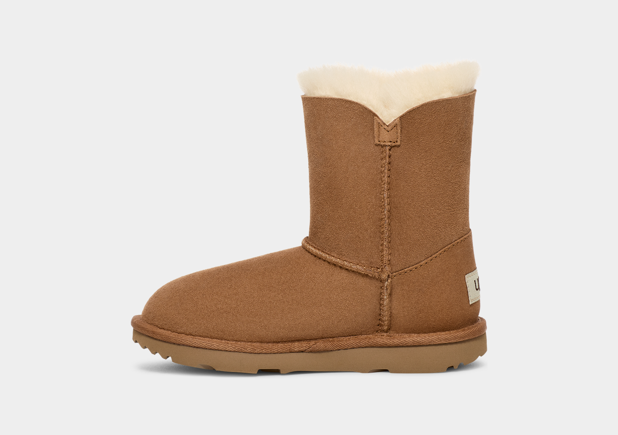 Ugg bailey button ii boots chestnut suede outlet