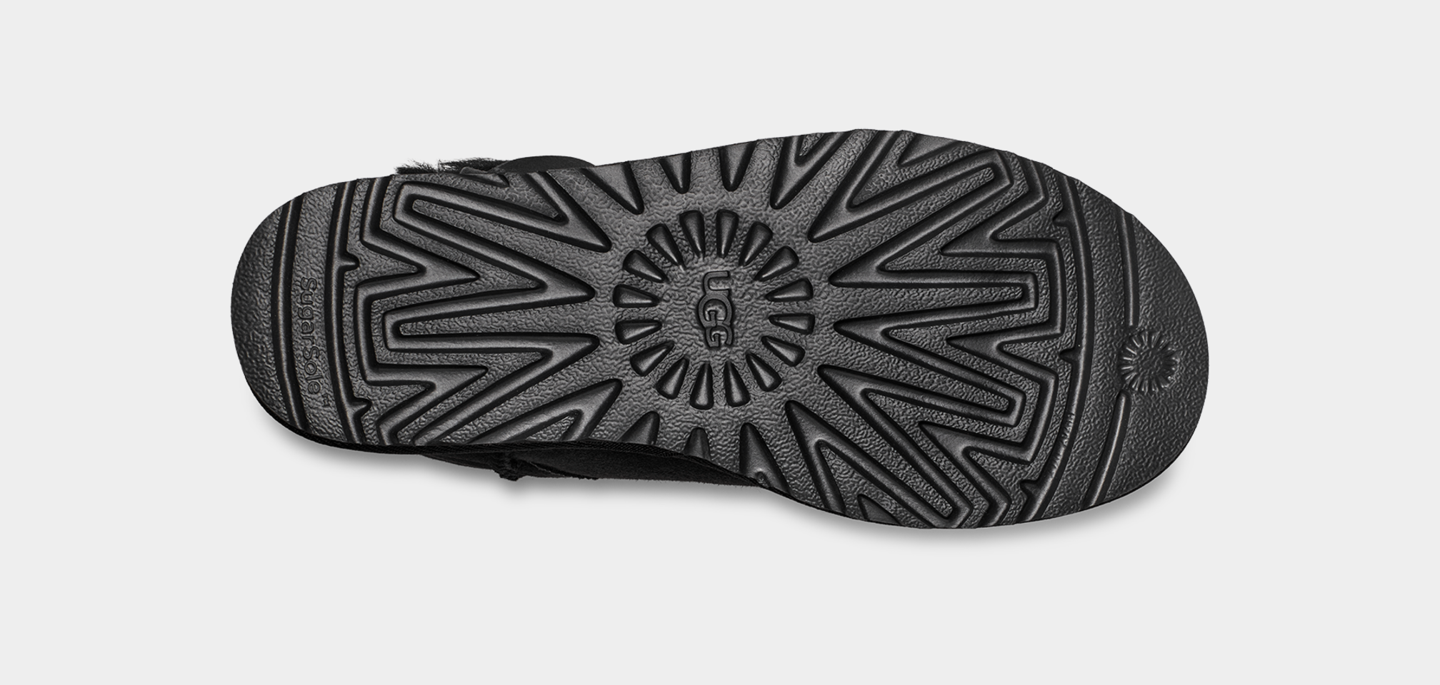 Black uggs with sales buttons on the side