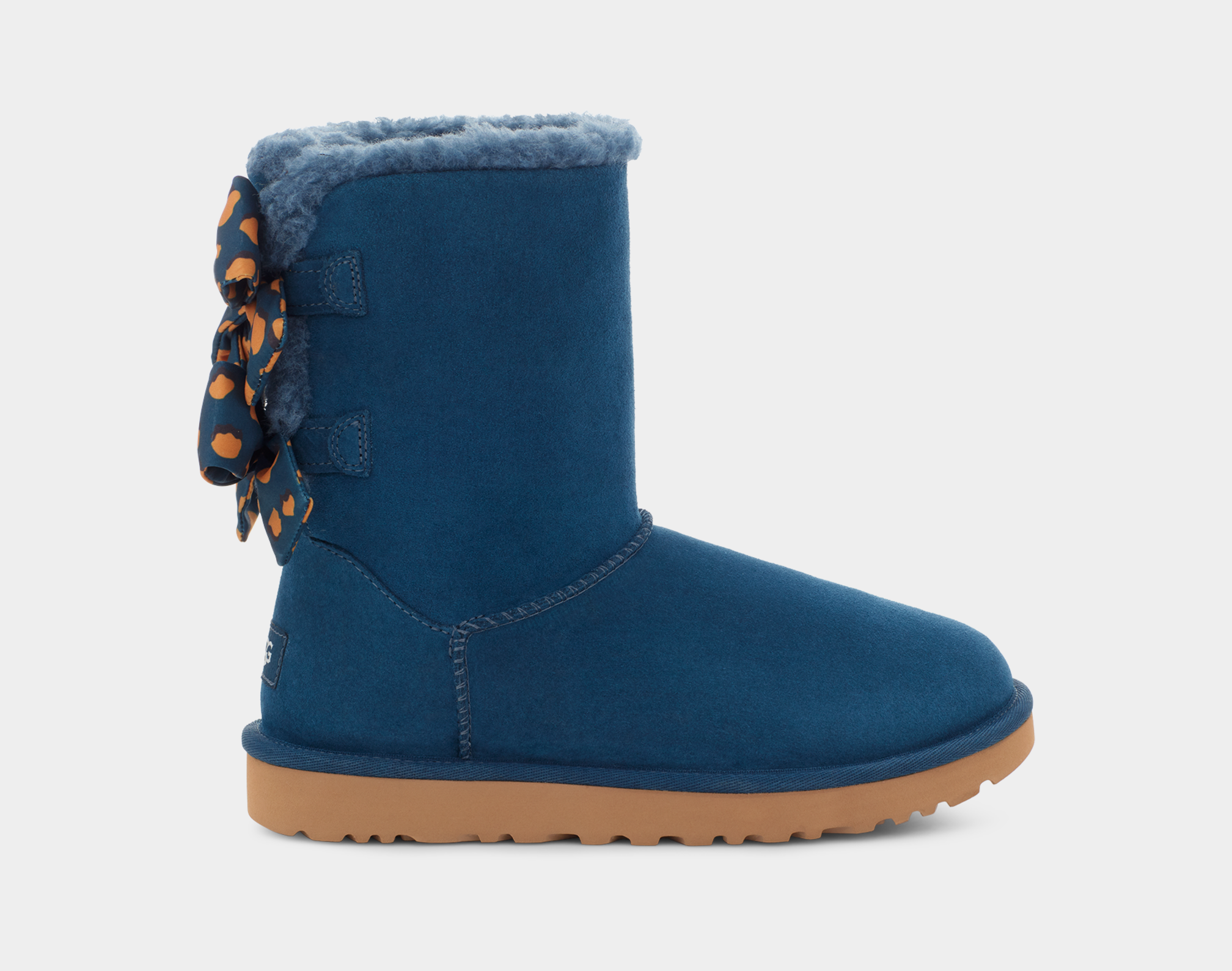 Bailey bow uggs navy blue deals
