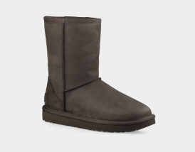 Ugg short leather boots shop