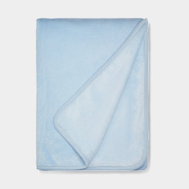 ugg blanket blue and white
