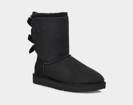 Ugg womens bailey bow ii boots chocolate best sale