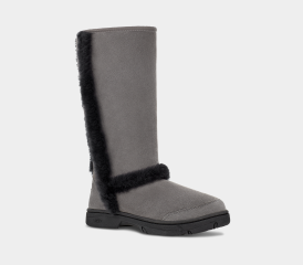 All black top sunburst uggs