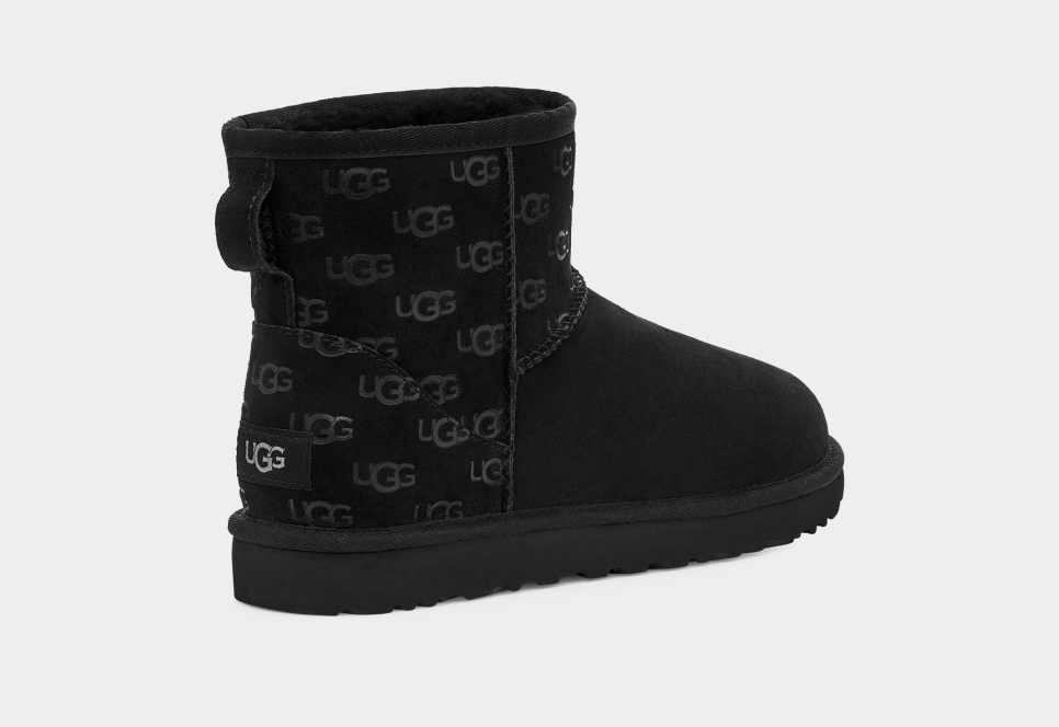 Ugg classic mini ii embossed boot store