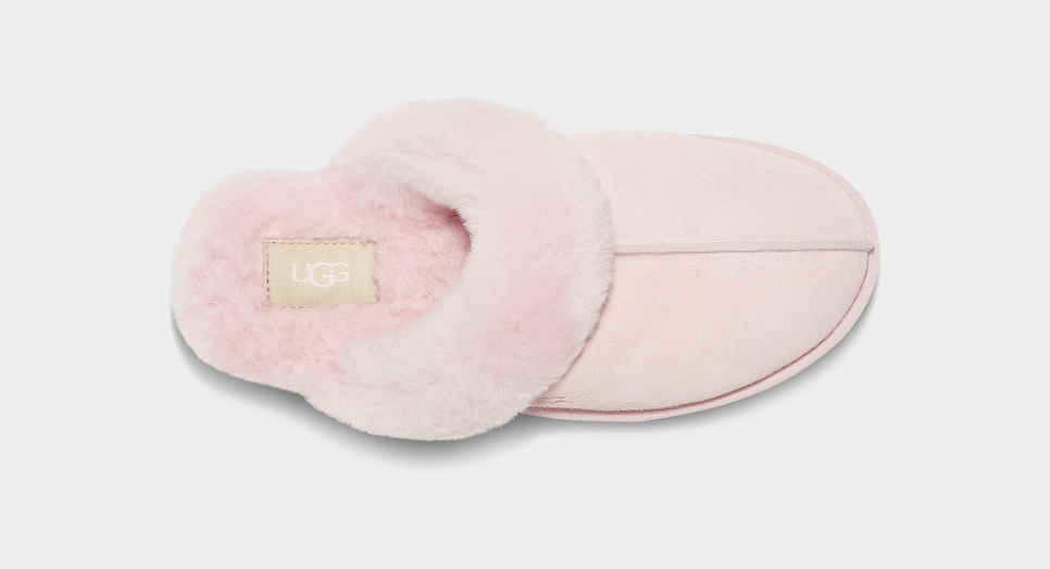 Pink ugg scuffette slippers hot sale