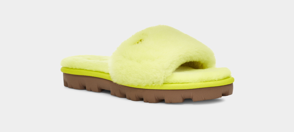 Ugg cozette slide 2025 yellow