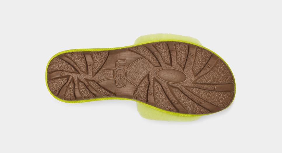 Ugg cozette best sale slide yellow