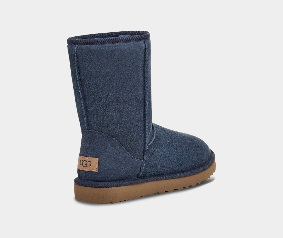 Ugg classic short blue on sale