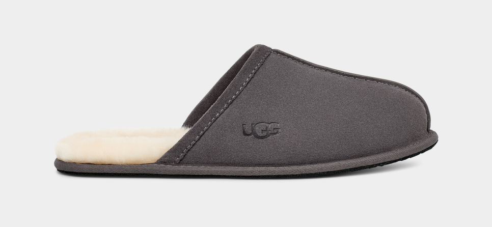 Ugg mens cheap leather scuff slipper