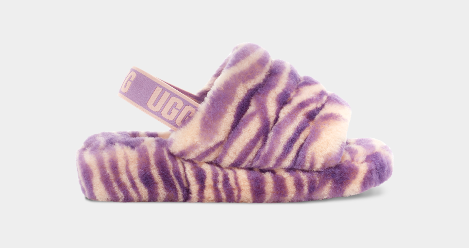 Blue zebra hotsell ugg slides