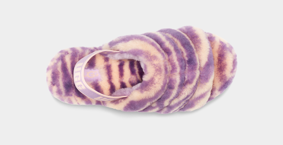 Blue zebra ugg hotsell slides