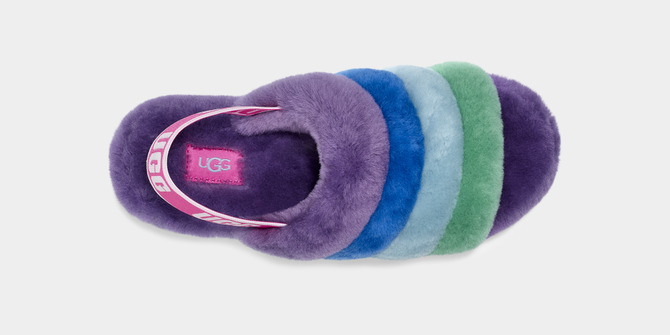 Pride ugg slides hot sale