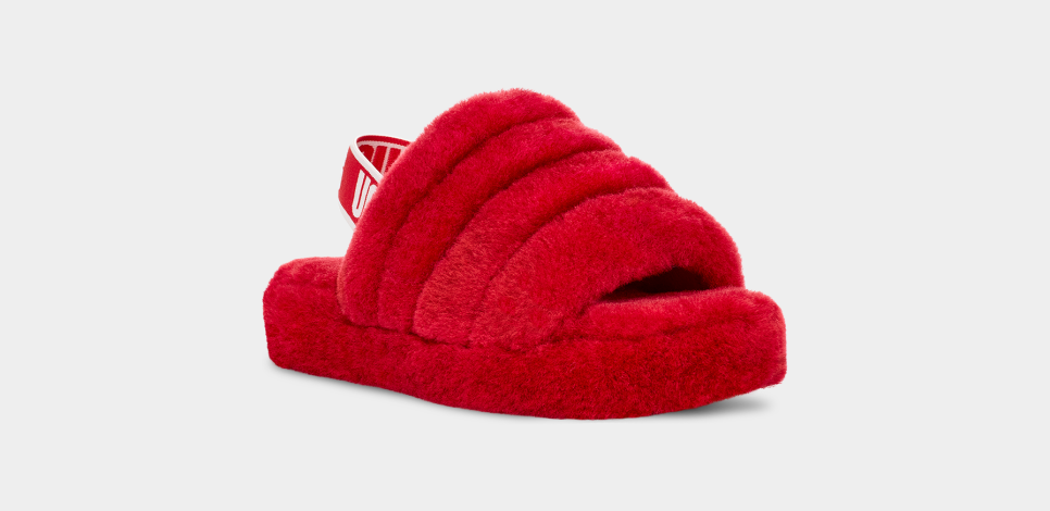 Fluff Yeah Slide Kids Sandal UGG