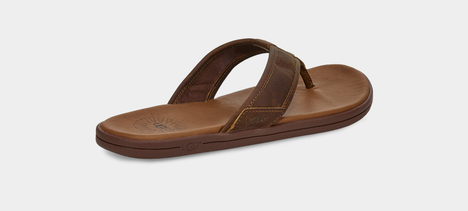 Seaside Flip Leather Sandal UGG