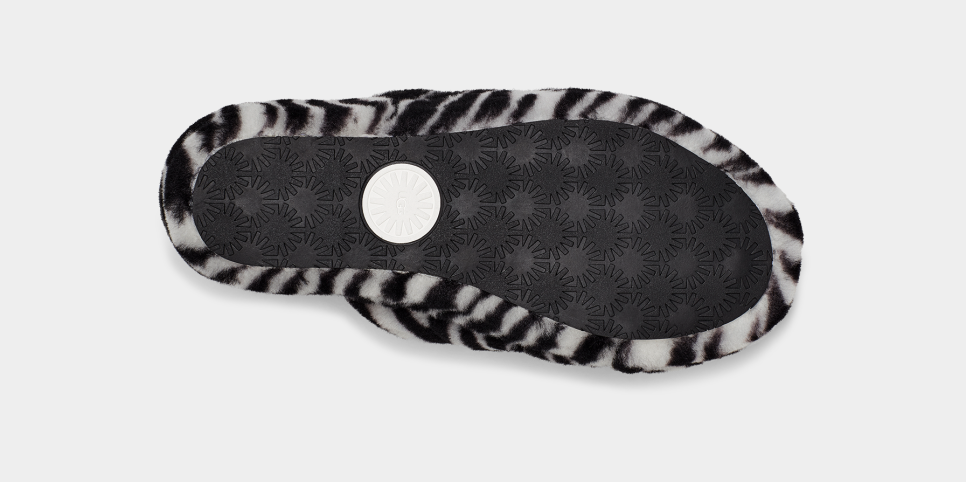 Blue zebra shop ugg slides