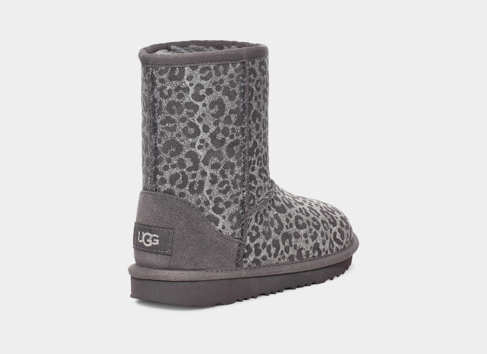 Classic II Glitter Leopard Kids Boot UGG