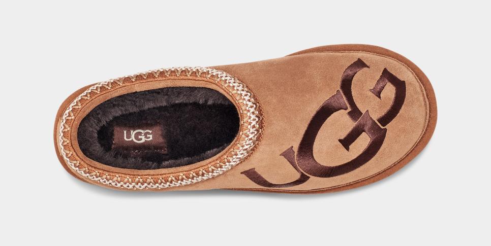Metal logo ugg slippers shop