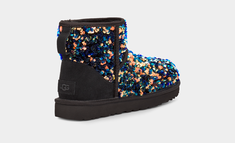 Ugg sequin boots outlet black
