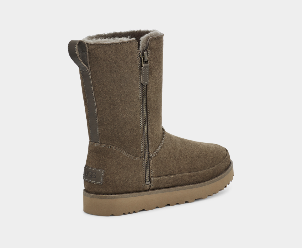 Ugg classic short zip boot new arrivals