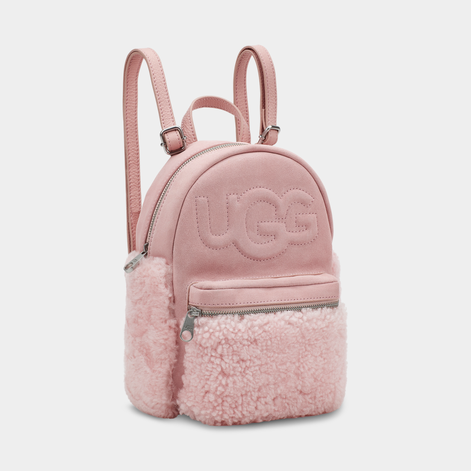 Pink ugg backpack store