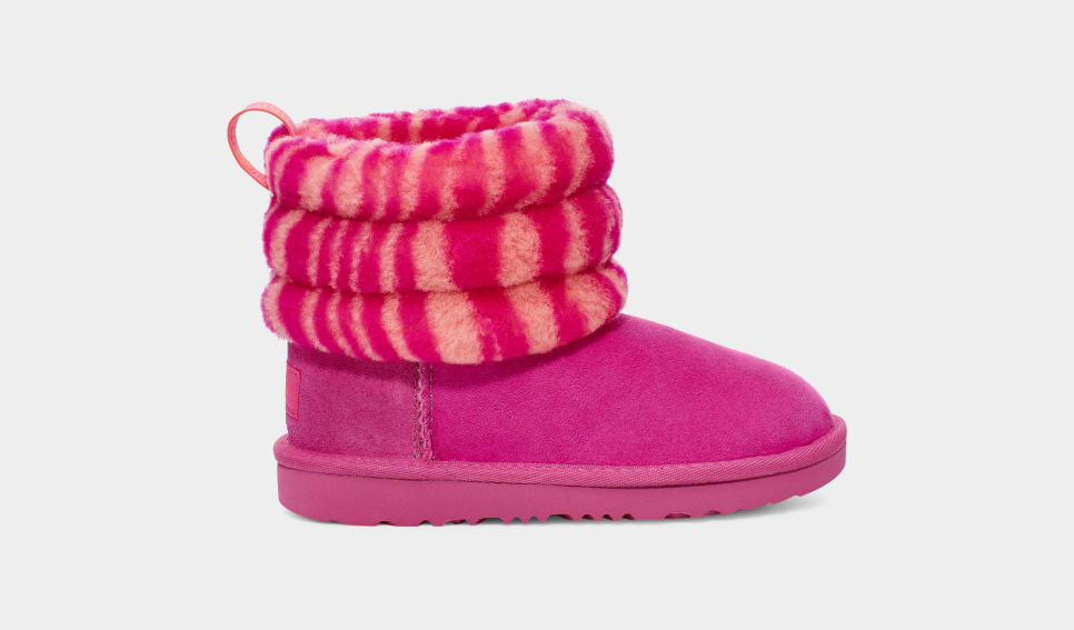 Pink ugg fluff mini quilted discount