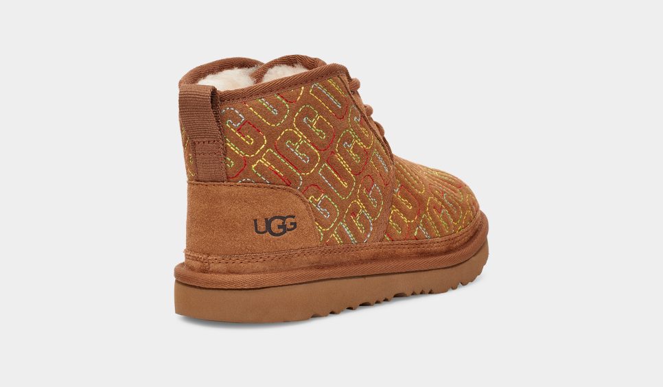 Neumel II Graphic Stitch Kids Boot UGG