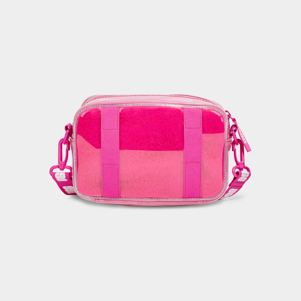 Pink clear clearance ugg purse