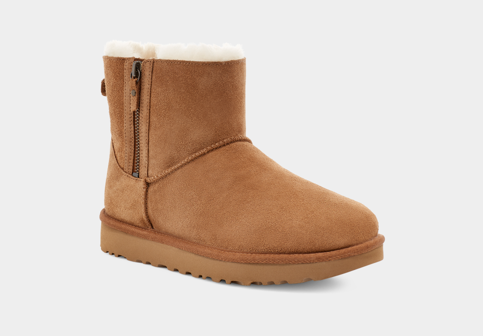 Ugg classic mini hot sale double zip boots