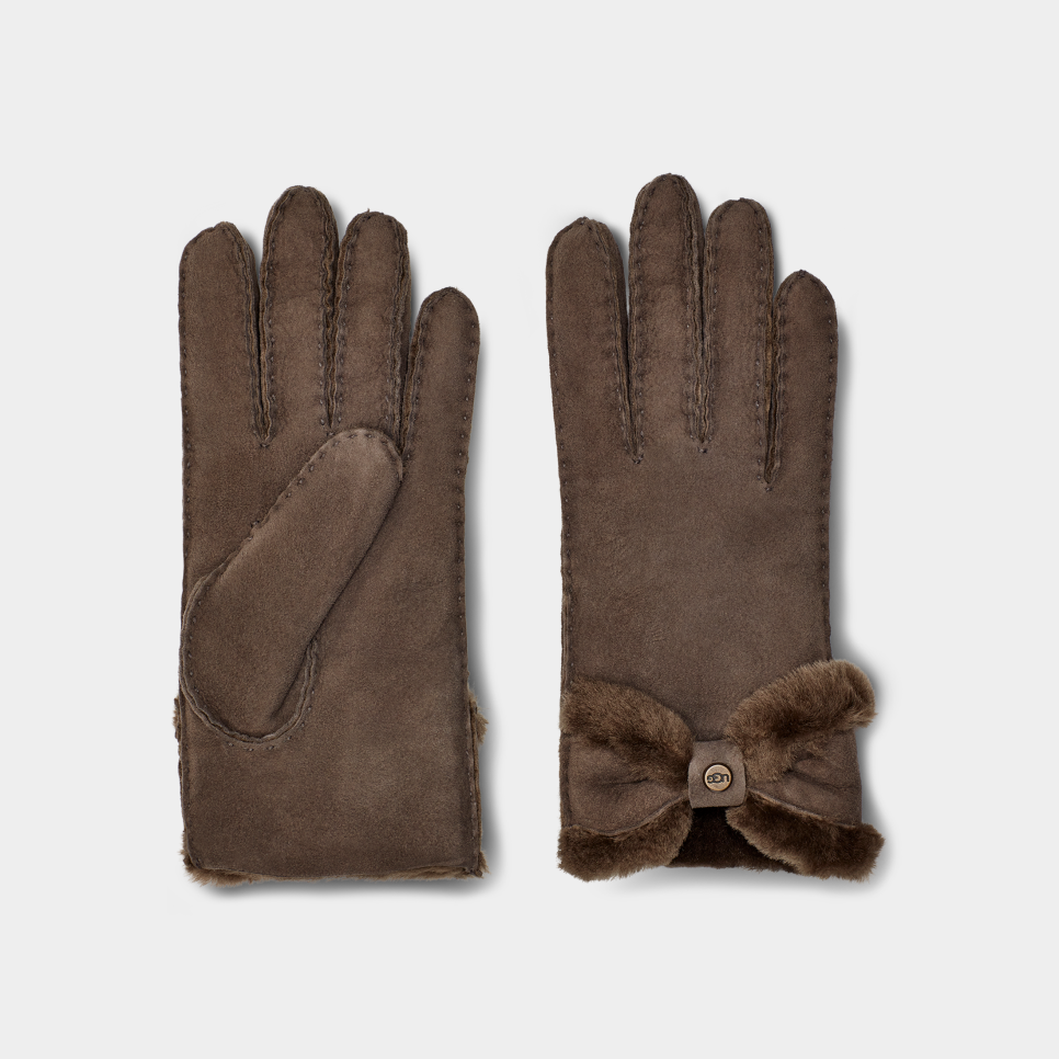 Sheepskin Turned Bow Glove | UGG Official®