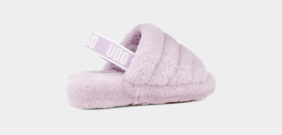 Purple ugg online slides