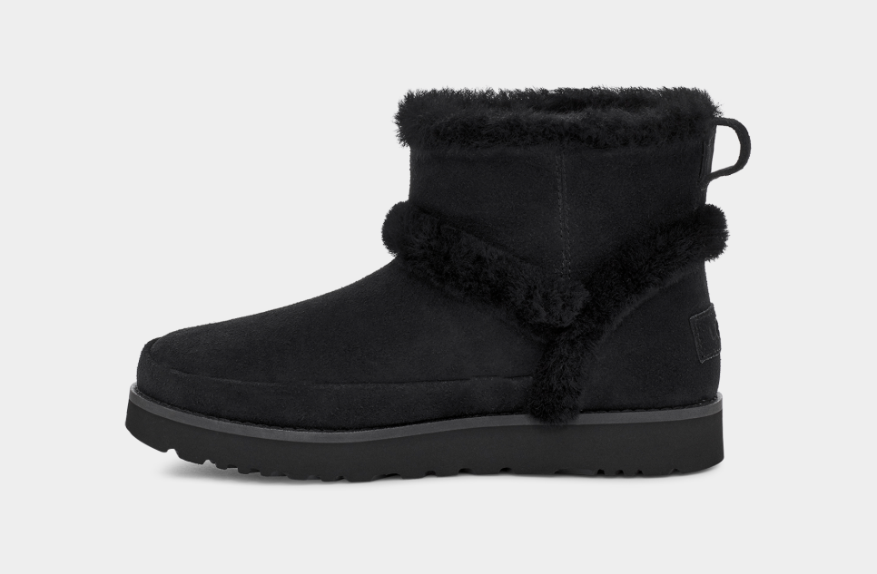 Classic Mini Fluff Spill Seam Boot UGG