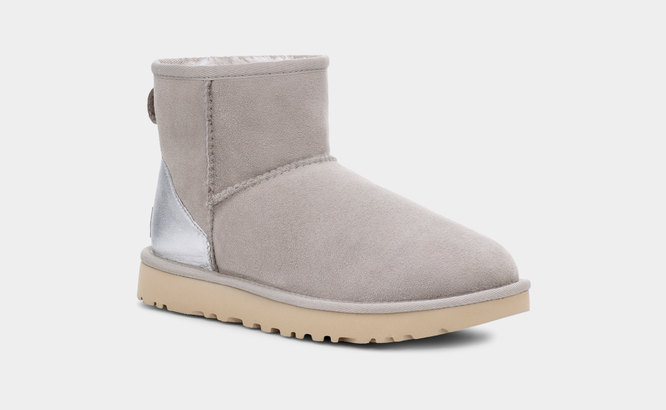 Ugg mini classic metallic hotsell