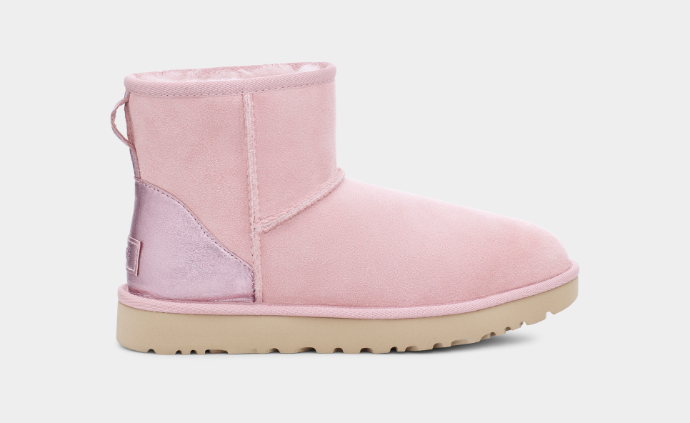 Ugg classic mini metallic best sale