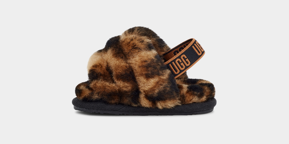Ugg fluff yeah deals slide leopard