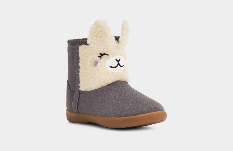 Llama sales slipper boots