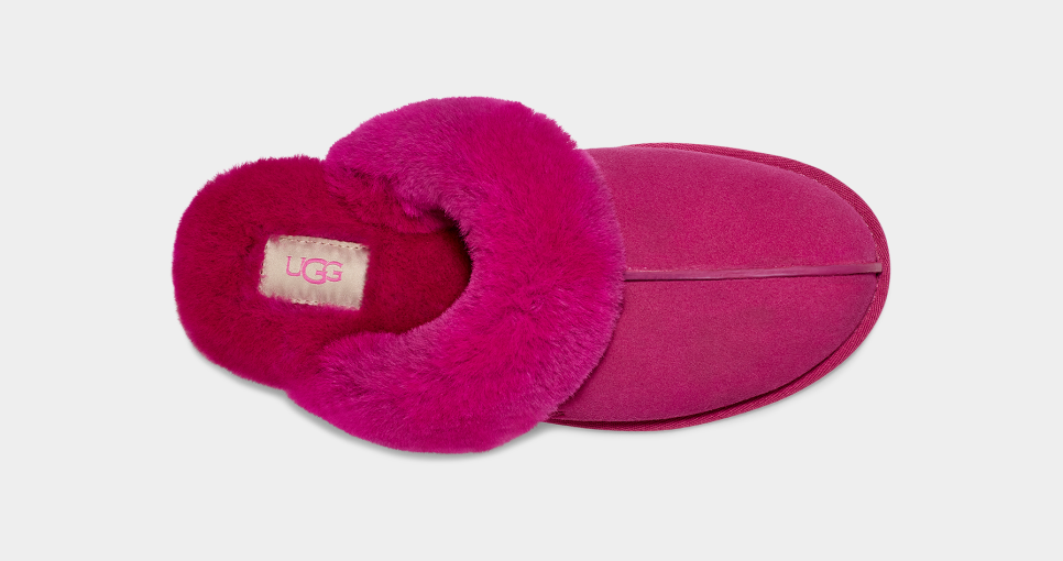 Pink ugg scuffette slippers hot sale