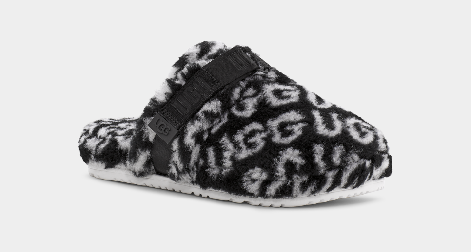 Mens ugg fluffy new arrivals slippers